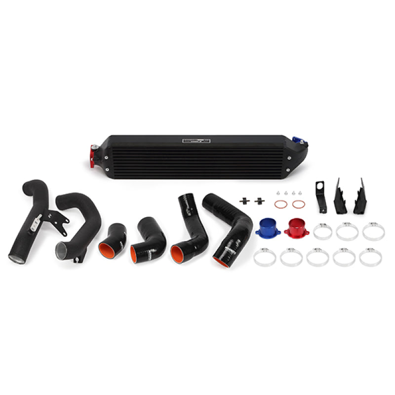 Mishimoto 2016+ Honda Civic 1.5T / 2017+ Honda Civic Si Black Intercooler Kit w/Black Pipes-thumbmail-1