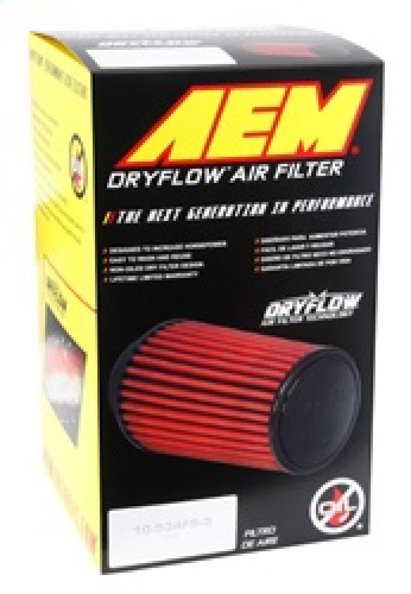 AEM 3 inch x 9 inch DryFlow Air Filter-thumbmail-2