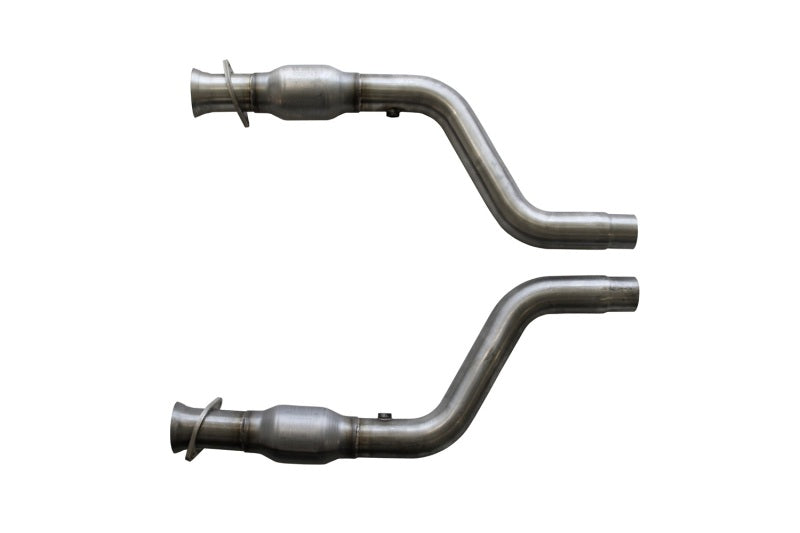 BBK 05-15 Dodge Challenger Charger Short Mid X Pipe w Catalytic Converters 2-3/4 For LT Headers-thumbmail-1