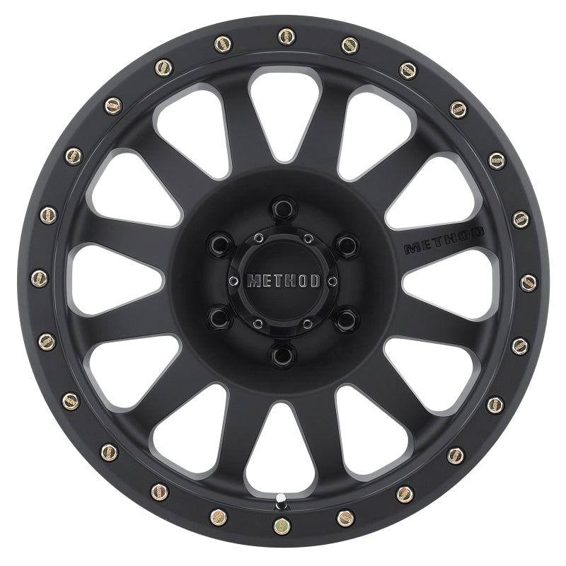 Method MR304 Double Standard 18x9 -12mm Offset 6x5.5 108mm CB Matte Black Wheel-thumbmail-2