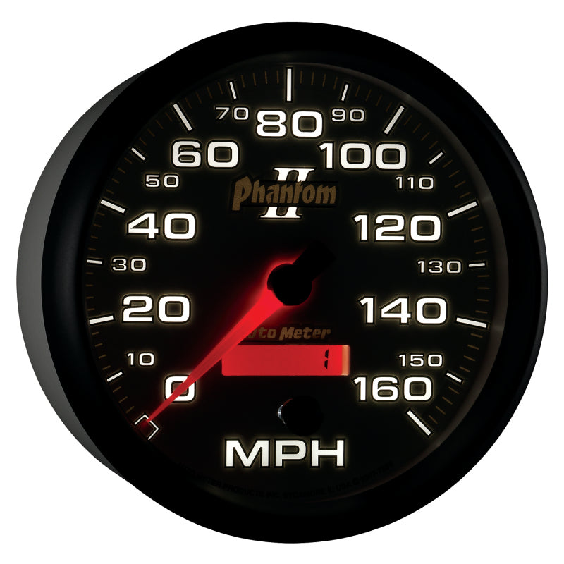 Autometer Phantom II 5in Electrical Programmable Speedometer 150MPH-thumbmail-2