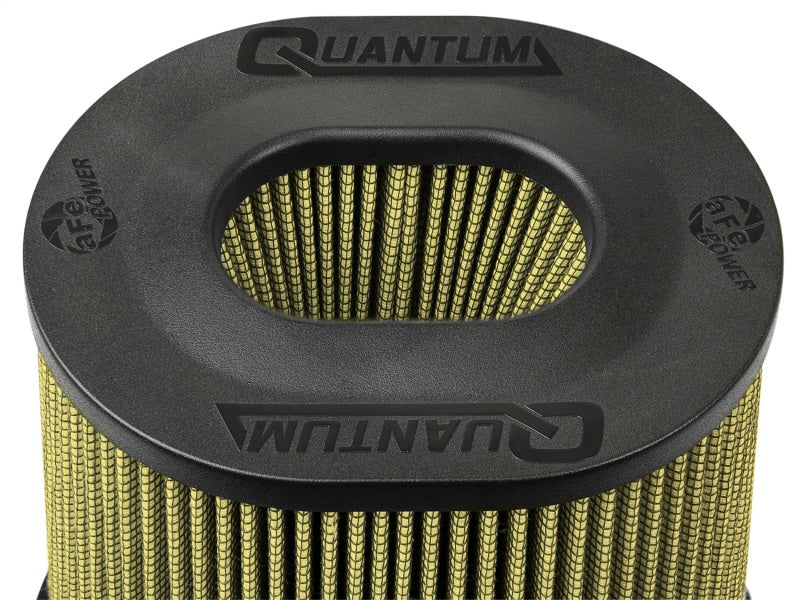 aFe Quantum Pro-Guard 7 Air Filter Inverted Top - 5in Flange x 8in Height - Oiled PG7-thumbmail-2
