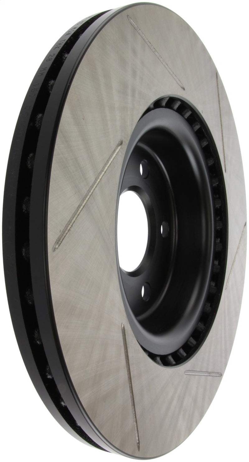 StopTech Power Slot 12 Audi A6 Quattro/11-12 A7 Quattro / 07/11-13 S4 Front Right Slotted Rotor-thumbmail-3