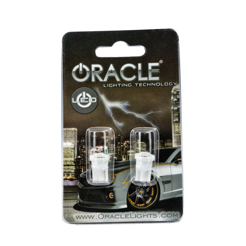 Oracle T10 1 LED 3-Chip SMD Bulbs (Pair) - Red-thumbmail-2