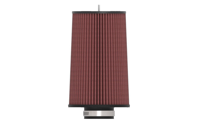 K&N Universal Round Clamp-On Air Filter 3-1/2in FLG  8in B, 7in T W/STUD, 12-1/2in H-thumbmail-4