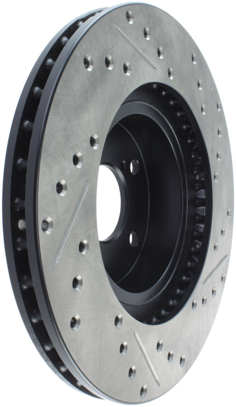 StopTech Slotted & Drilled Sport Brake Rotor-thumbmail-2