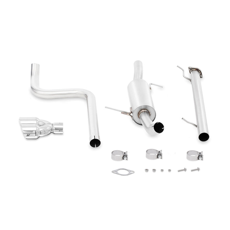 Mishimoto 14-16 Ford Fiesta ST 1.6L 2.5in Stainless Steel Cat-Back Exhaust w/ Polish Tips-thumbmail-3