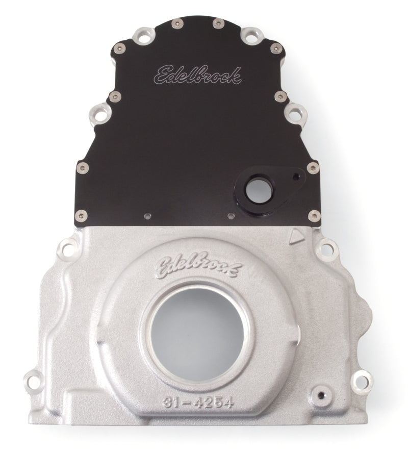 Edelbrock Timing Cover 2-Piece for GM Gen 4 Ls-Series-thumbmail-3