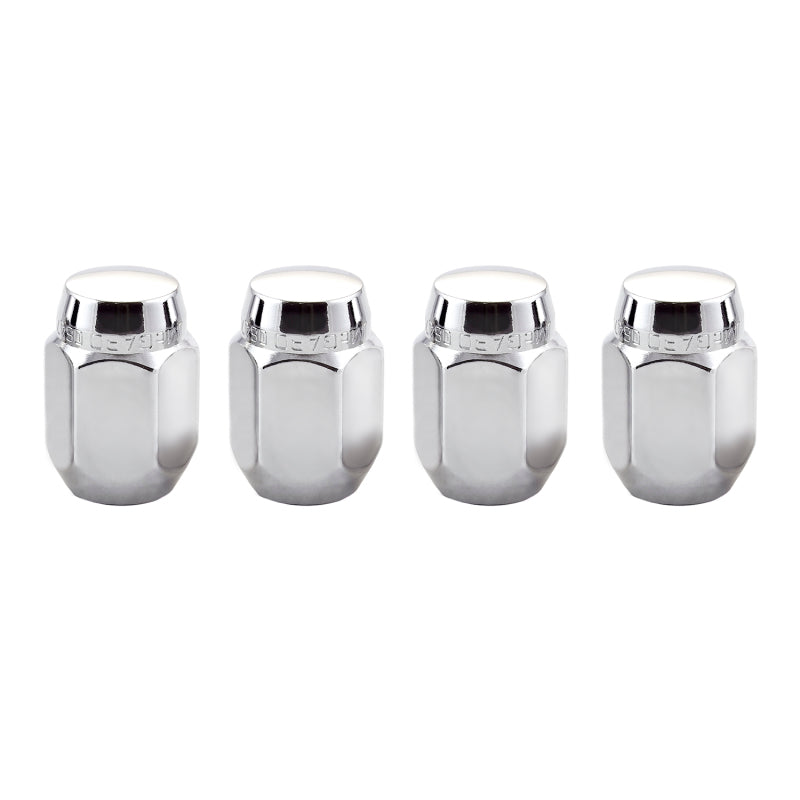 McGard Hex Lug Nut (Cone Seat) M12X1.25 / 13/16 Hex / 1.28in. Length (4-Pack) - Chrome-thumbmail-6