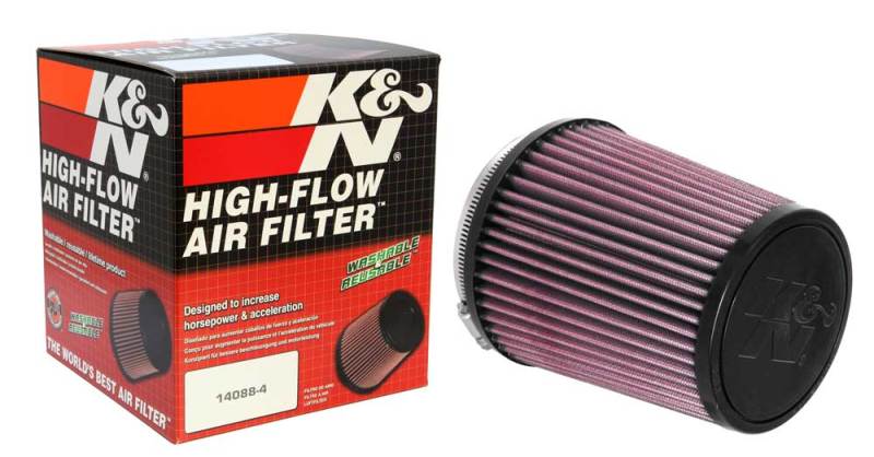 K&N Universal Air Filter 4in Flange / 5-3/8in Base / 4-1/2in Top / 6in Height-thumbmail-4