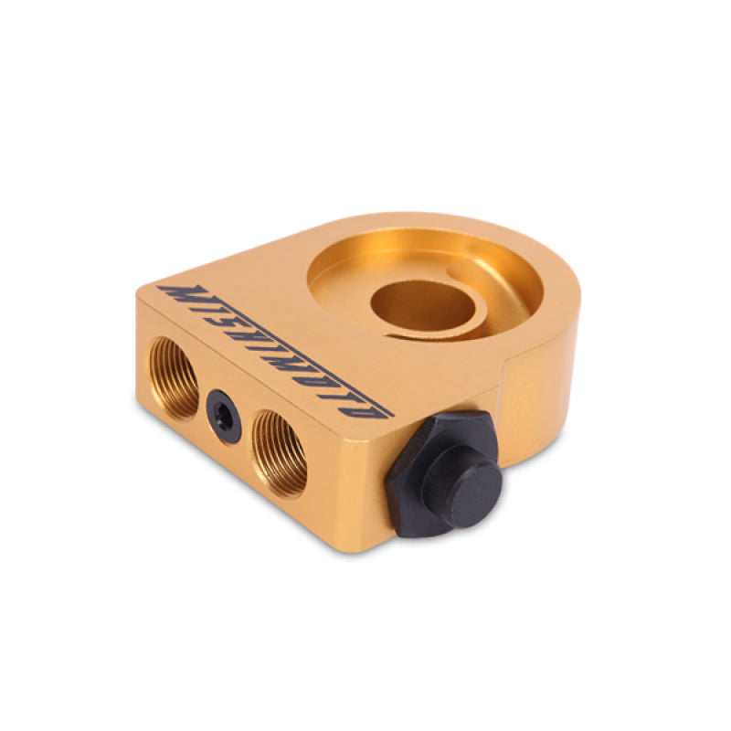 Mishimoto Thermostatic Gold M20 Oil Sandwich Plate-thumbmail-5