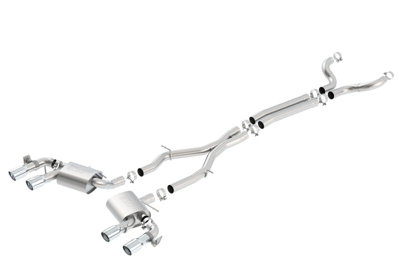Borla 2017+ Chevy Camaro ZL1 6.2L S-Type Catback Exhaust w/ Dual Split Rear Exit-thumbmail-1