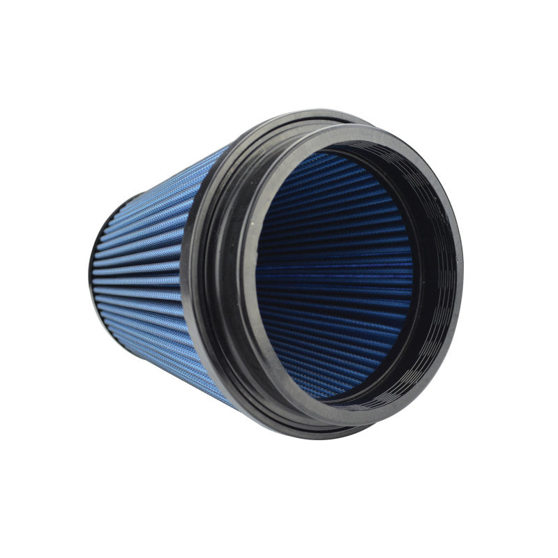 Injen NanoWeb Dry Air Filter 5.00in Inlet w/ShurLok 6.50in Base/ 5.00in Top w/ Barb Fitting-thumbmail-4
