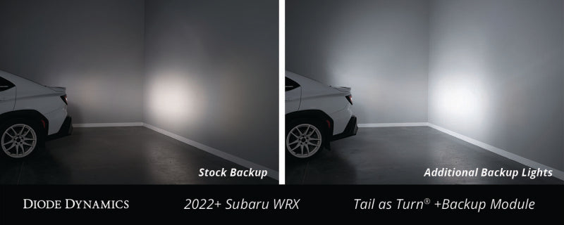 Diode Dynamics 22-23 Subaru WRX Tail as Turn w/ Backup Module