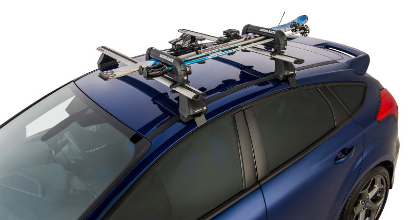 Rhino-Rack Universal Ski Carrier - Fits 2 Pairs of Skis - Black-thumbmail-2