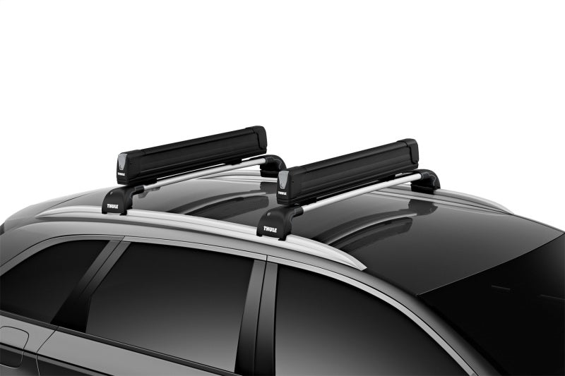 Thule SnowPack Extender Slide-out Ski/Snowboard Rack (Up to 6 Pair Skis/4 Snowboards) - Black-thumbmail-3