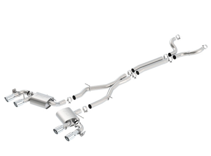 Borla 2017+ Chevy Camaro ZL1 6.2L S-Type Catback Exhaust w/ Dual Split Rear Exit-thumbmail-2