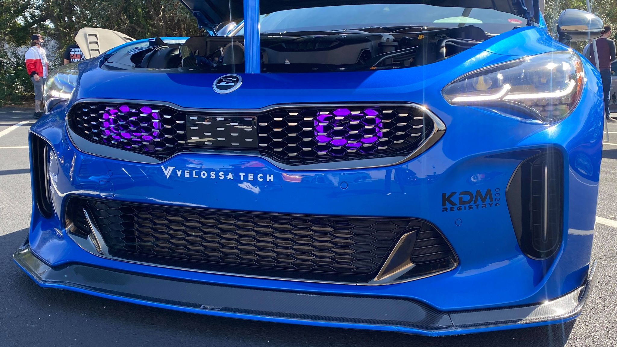 2018-2020+ Kia Stinger 3.3T Generation 4 Interchangeable BIG MOUTH "LIT KIT" | LIT Flares and Controller Only | Velossa Tech Design