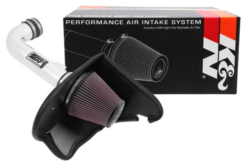 K&N 16-17 Chevy Camaro 3.6L Silver Typhoon Short Ram Intake-thumbmail-11