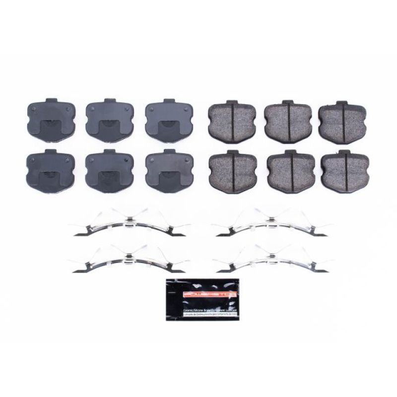 Power Stop 06-13 Chevrolet Corvette Front Z23 Evolution Sport Brake Pads w/Hardware-thumbmail-1