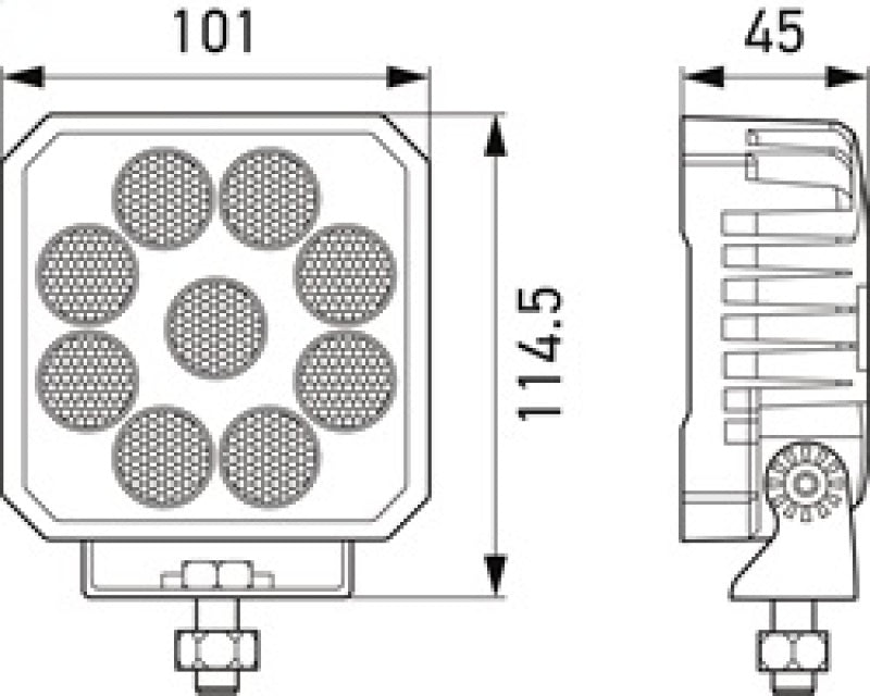 Hella ValueFit LED Work Light TS3000 LED MV CR LT-thumbmail-3