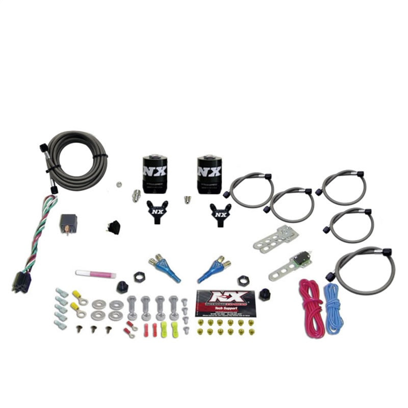 Nitrous Express Dual Nozzle Sport Compact Nitrous Kit (35-50-75HP) w/o Bottle-thumbmail-1