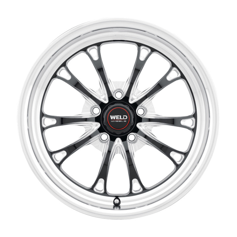 Weld S157 17X10 Belmont Drag 5X115 ET30 BS6.70 Gloss Black MIL Dia 78.1-thumbmail-1