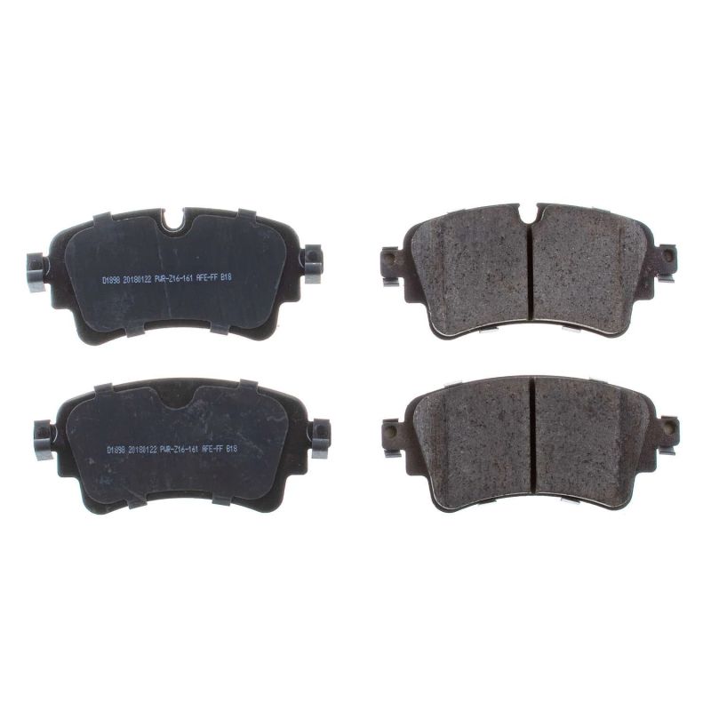 Power Stop 17-19 Audi A4 Rear Z16 Evolution Ceramic Brake Pads-thumbmail-1