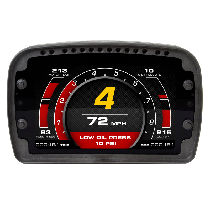 Autometer Racing Instrument Display Color LCD Including Shift and Alarm Lights Datalogging CD7-thumbmail-3