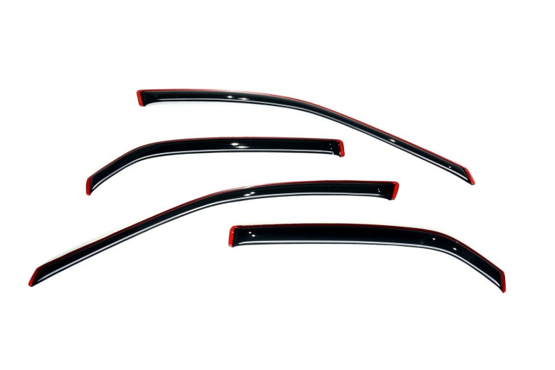 AVS 98-02 Honda Accord Ventvisor In-Channel Front & Rear Window Deflectors 4pc - Smoke-thumbmail-15