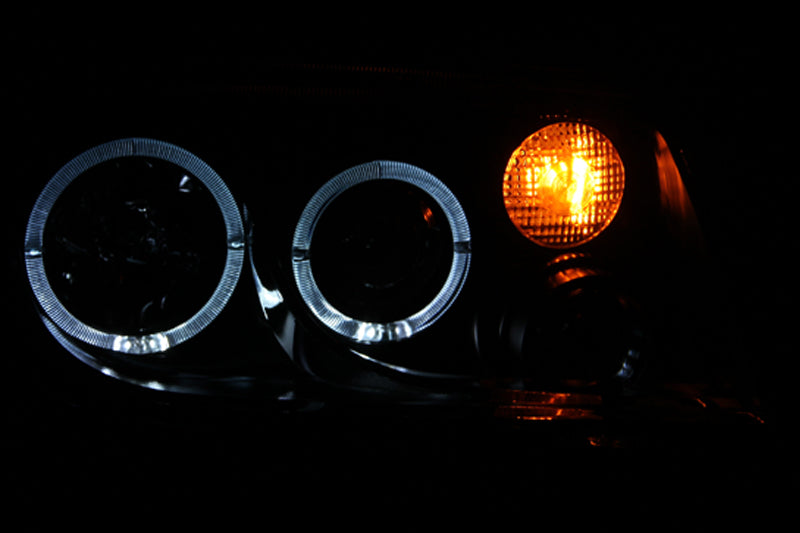 ANZO 1999-2005 Volkswagen Jetta Projector Headlights w/ Halo Black (CCFL)-thumbmail-4