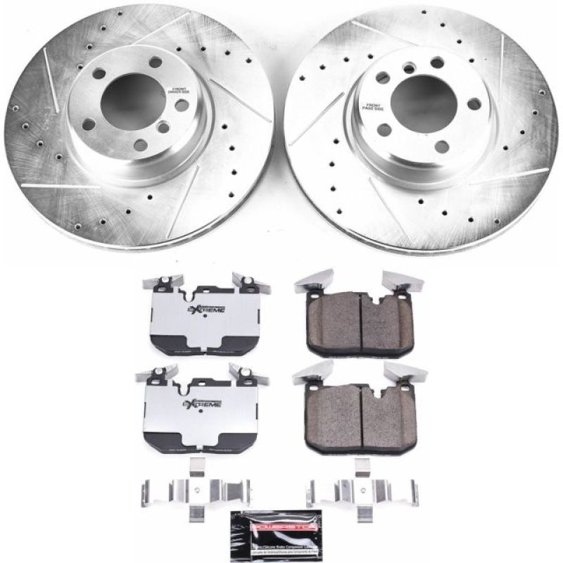 Power Stop 14-16 BMW 228i Front Z26 Street Warrior Brake Kit-thumbmail-1