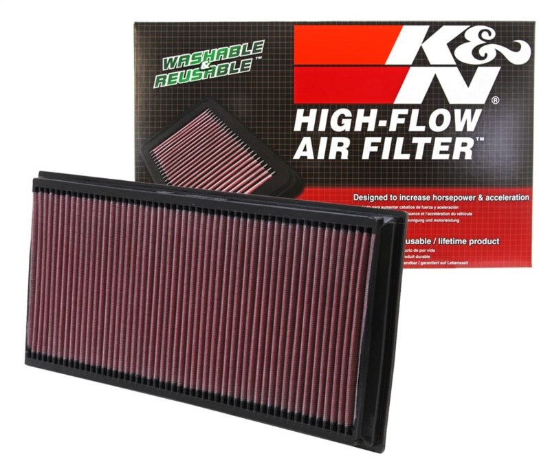 K&N 06-09 L.R. Range Rover / 02-10 VW Touareg / 02-09 Porche Cayenne Drop In Air Filter-thumbmail-9