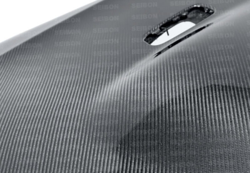 Seibon 08-12 BMW E90 M3 4dr OEM Style Carbon Fiber Hood-thumbmail-2