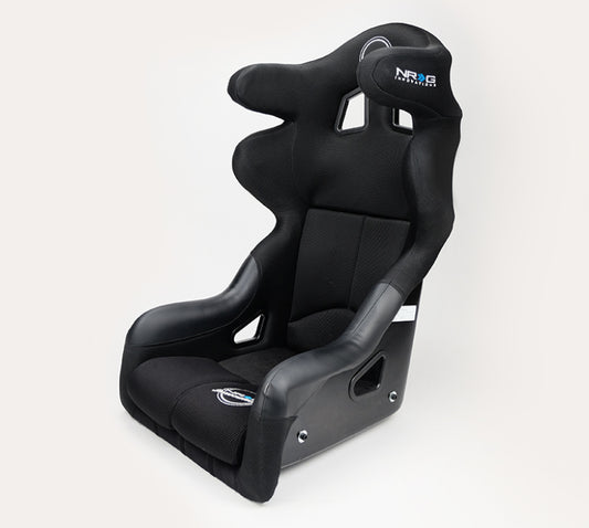 NRG FIA Competition Seat w/ Competition Fabric/ FIA homologated/ Head Containment - Medium