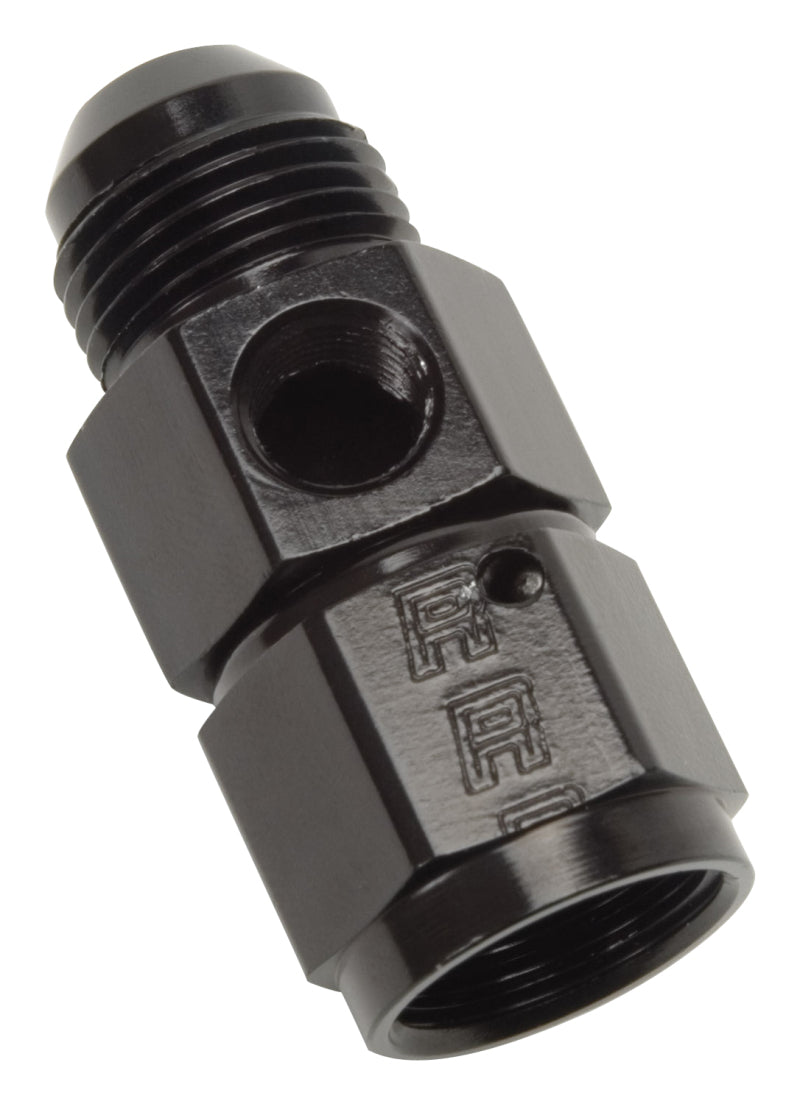 Russell Performance -6 AN Fuel Pressure Take off (Black)-thumbmail-2