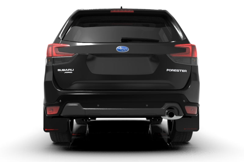 Rally Armor 19-21 Subaru Forester Black UR Mud Flap w/ Red Logo-thumbmail-3