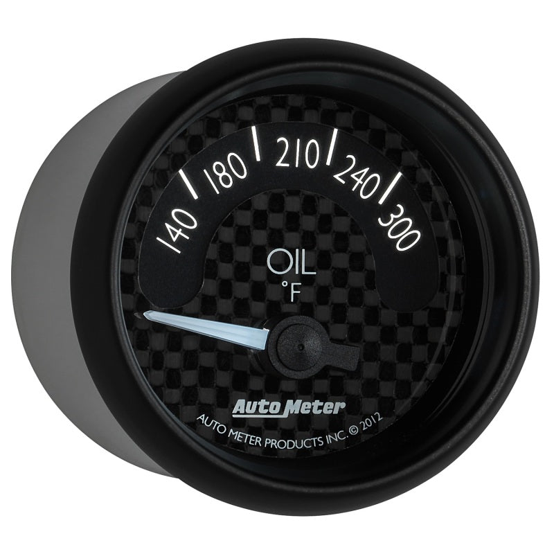 Autometer GT Series 52mm Short Sweep Electronic 140-300 Deg F Oil Temperature-thumbmail-2