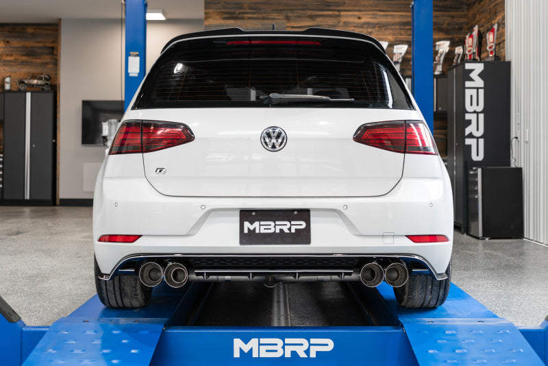 MBRP 15-19 VW Golf R 3in Cat Back Single Exit Exhaust Pro Series w/ Valve Delete - T304-thumbmail-8