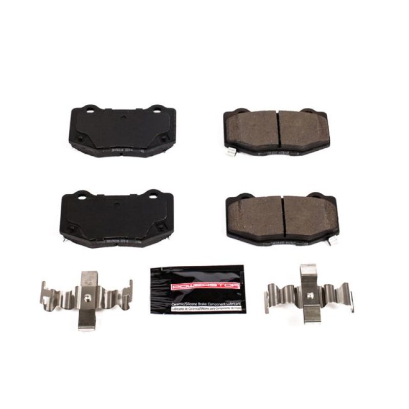 Power Stop 16-19 Cadillac ATS Rear Z23 Evolution Sport Brake Pads w/Hardware-thumbmail-1