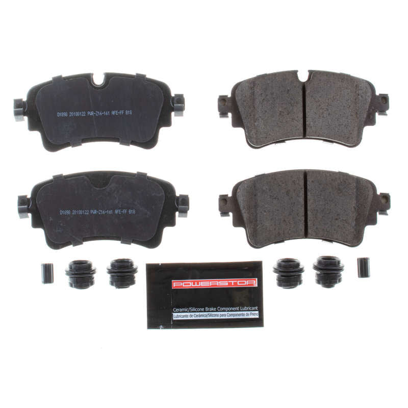Power Stop 17-19 Audi A4 Rear Z23 Evolution Sport Brake Pads w/Hardware-thumbmail-2