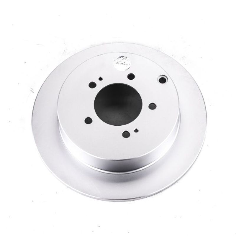 Power Stop 09-15 Mitsubishi Lancer Rear Evolution Geomet Coated Rotor-thumbmail-2