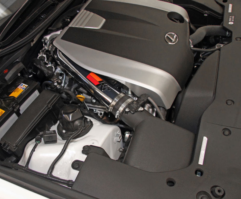K&N 69 Series Performance Typhoon Intake Kit - Polished for 13-14 Lexus GS350 3.5L V6-thumbmail-3
