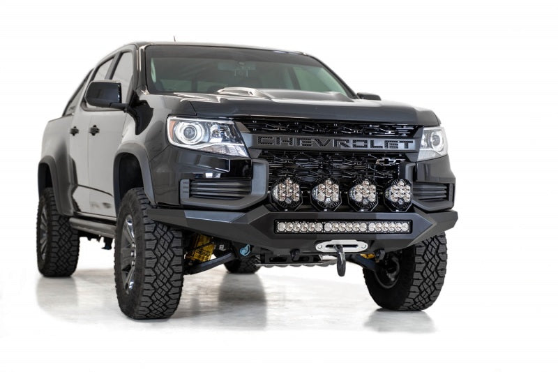 Addictive Desert Designs 2021 Chevy Colorado ZR2 Stealth Fighter Front Bumper-thumbmail-2