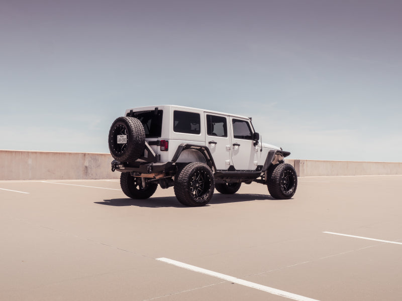 Road Armor 07-18 Jeep Wrangler JKU 4DR Stealth Rear Fender Flare Body Armor - Tex Blk-thumbmail-2