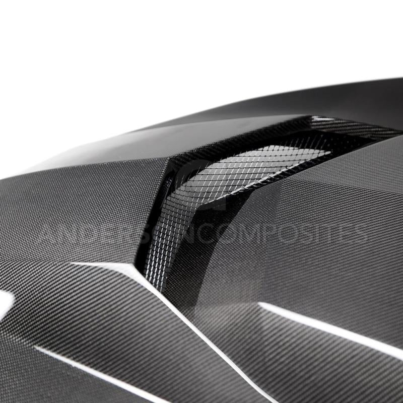 Anderson Composites 2016+ Type-AZ Camaro Double Sided Fiber Hood-thumbmail-3