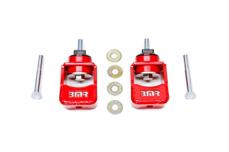 BMR 10-15 5th Gen Camaro Motor Mount Kit (Polyurethane) - Red (Spacers Not Included)-thumbmail-1