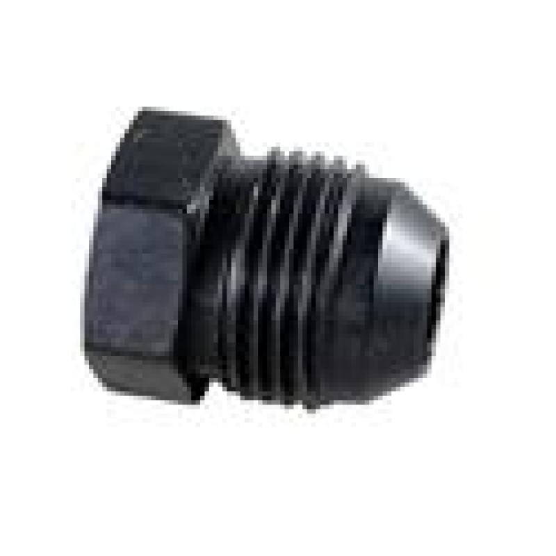 Fragola -20AN Aluminum Flare Plug - Black-thumbmail-1