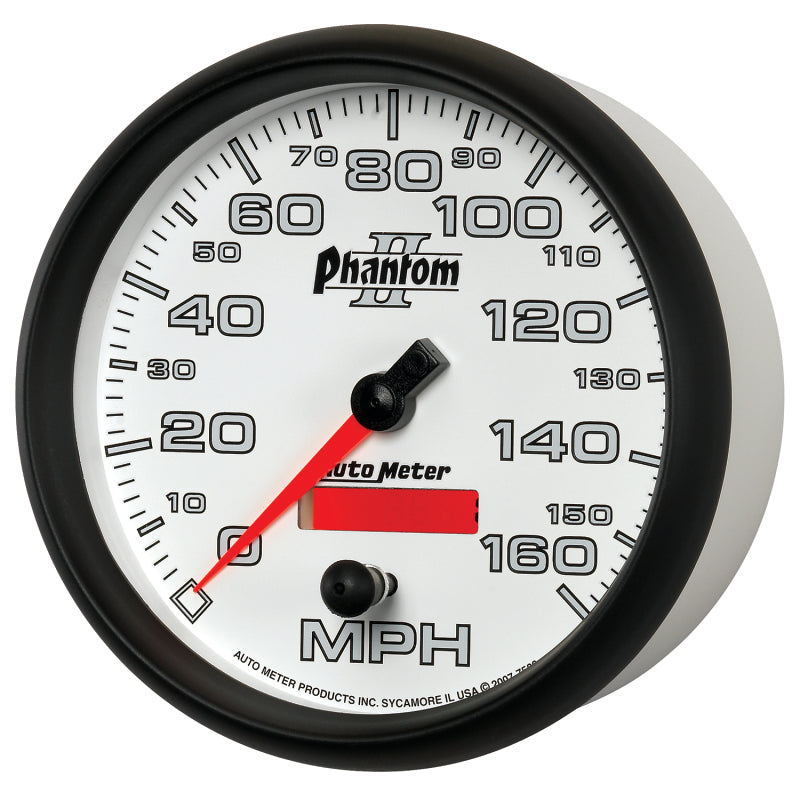 Autometer Phantom II 5in Electrical Programmable Speedometer 150MPH-thumbmail-3
