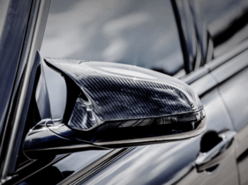 Akrapovic 2014+ BMW M3 (F80) Carbon Fiber Mirror Cap Set - High Gloss-thumbmail-1